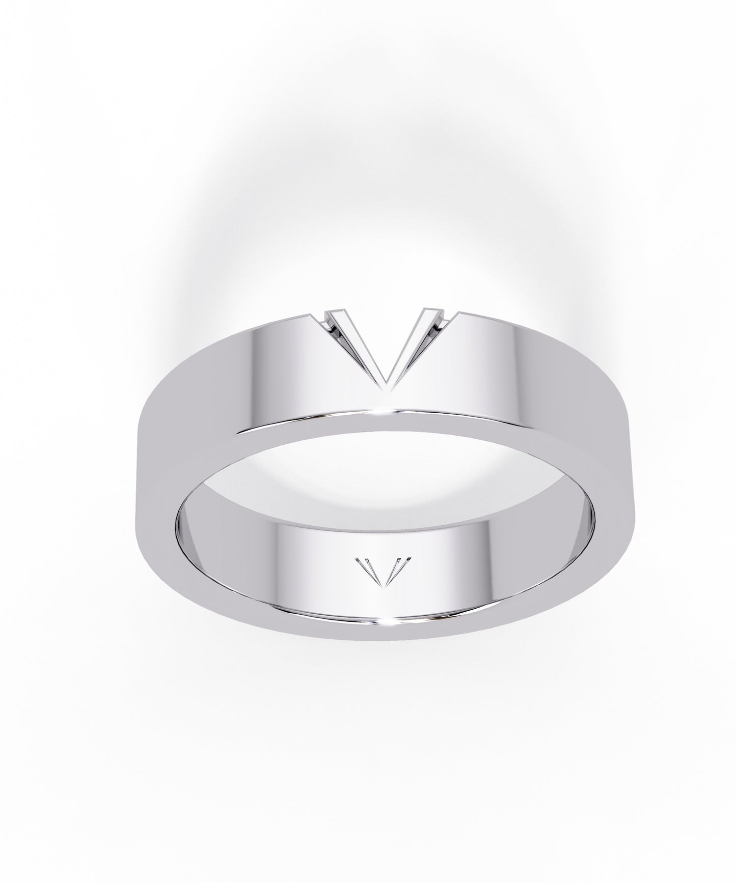 14k gold Vartie signature wedding band for Men