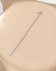 14k White Gold Alternating Unity Bracelet