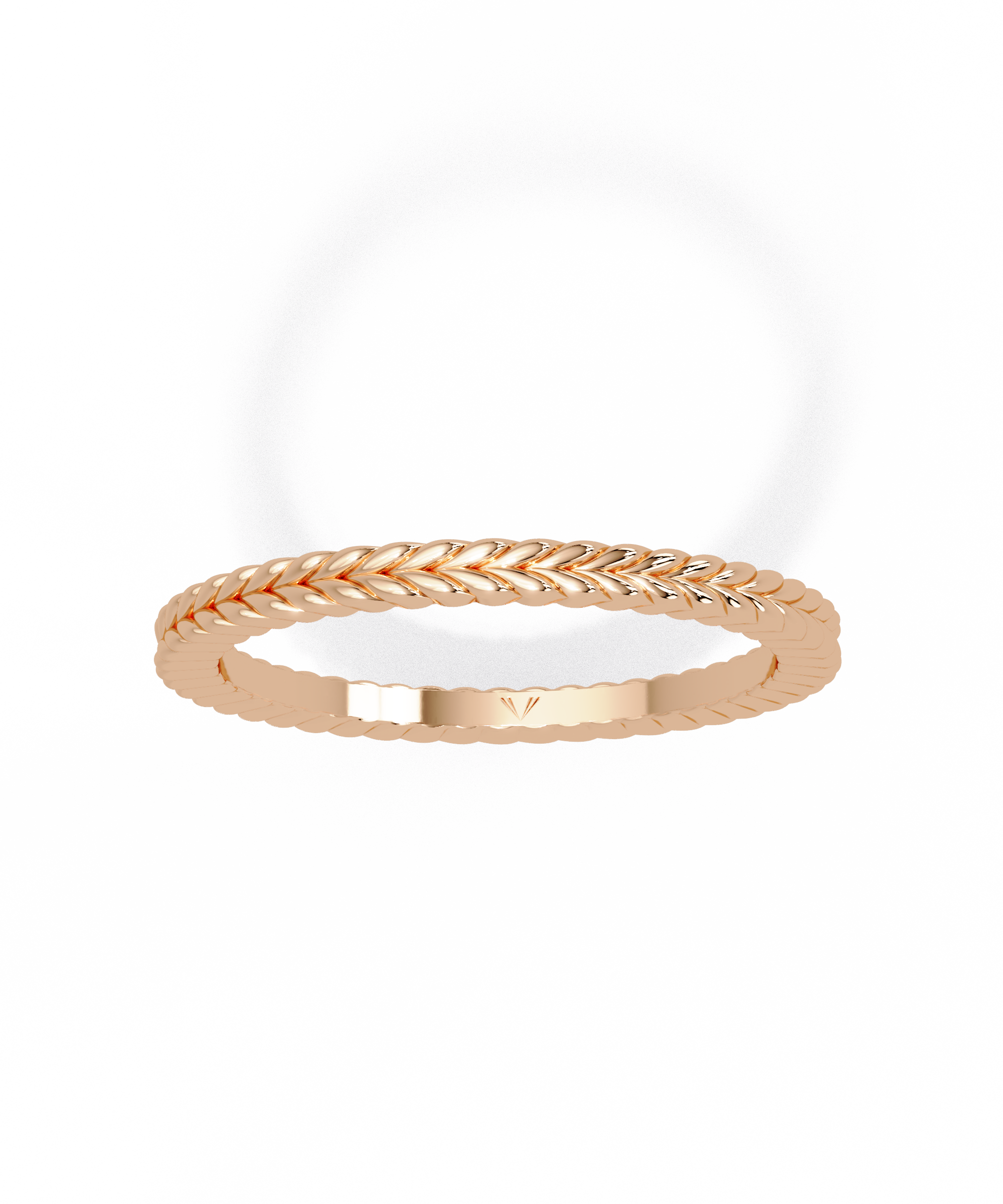 Hug Me Braided Band in 14k Gold