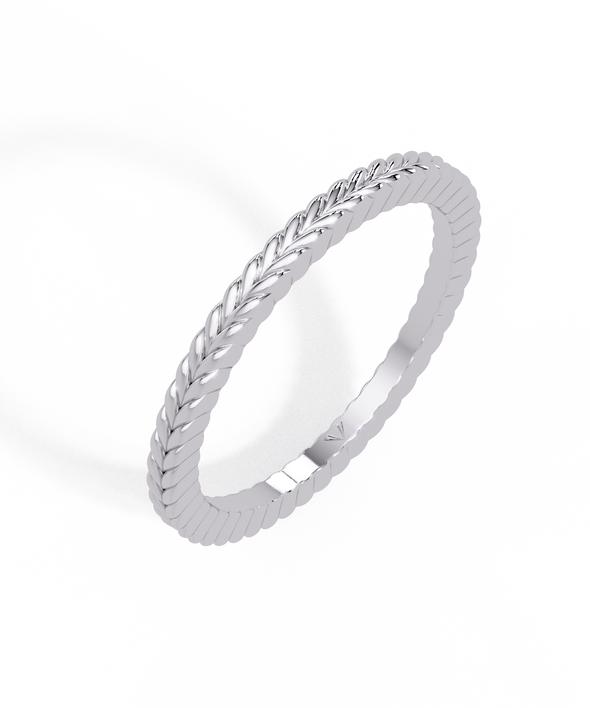 Hug Me Braided Band in 14k Gold