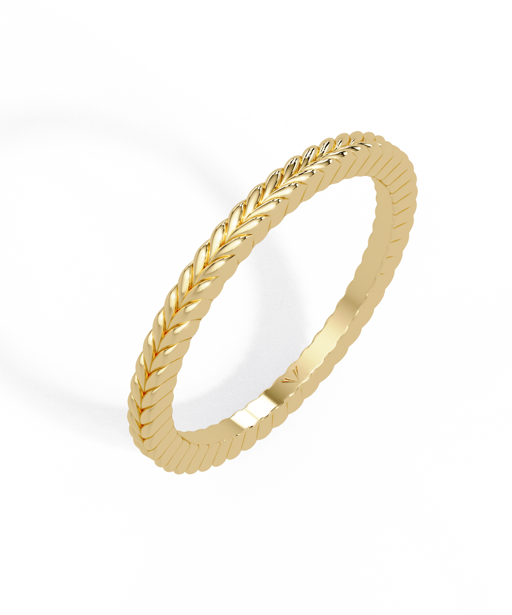 Hug Me Braided Band in 14k Gold
