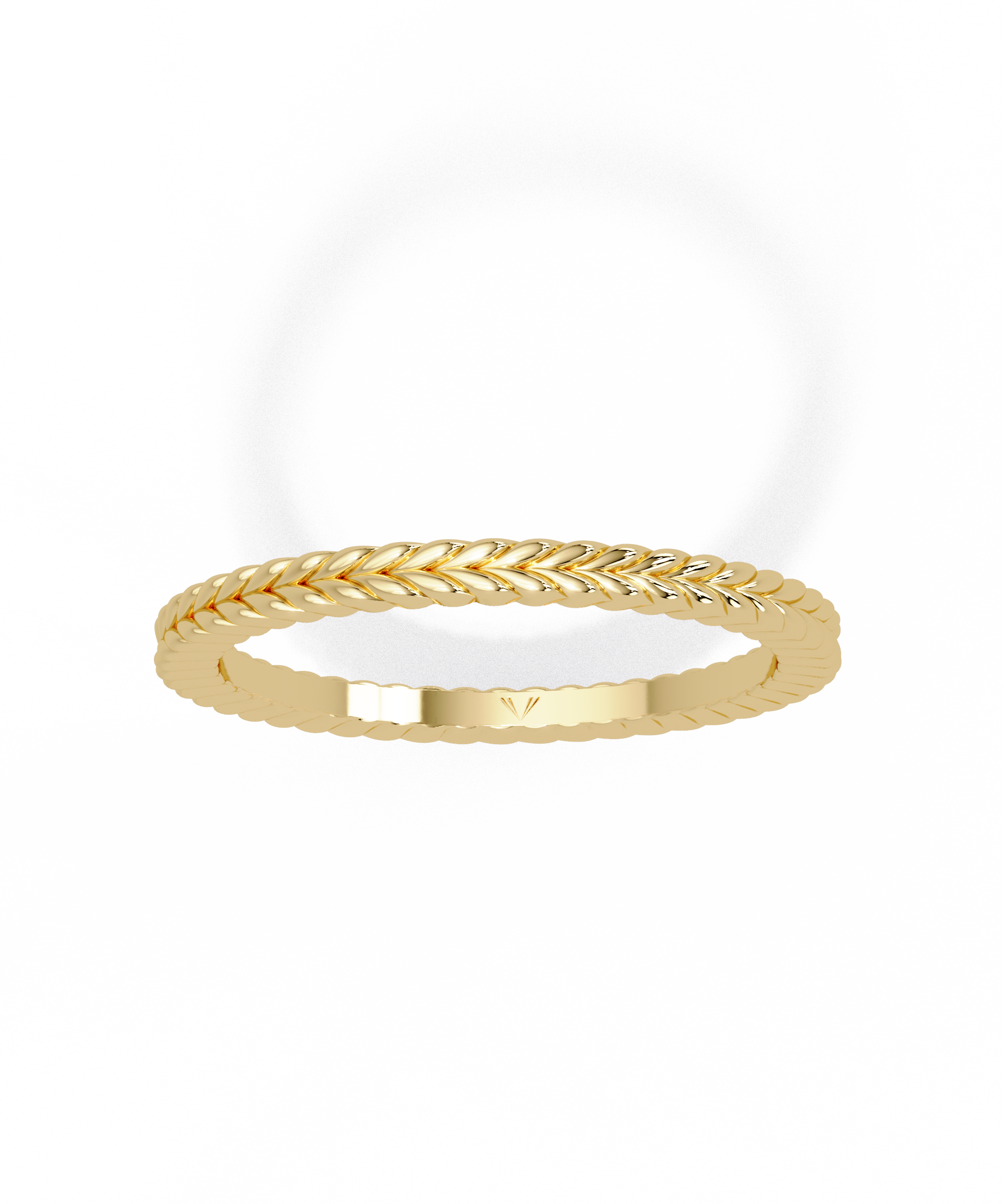 Hug Me Braided Band in 14k Gold