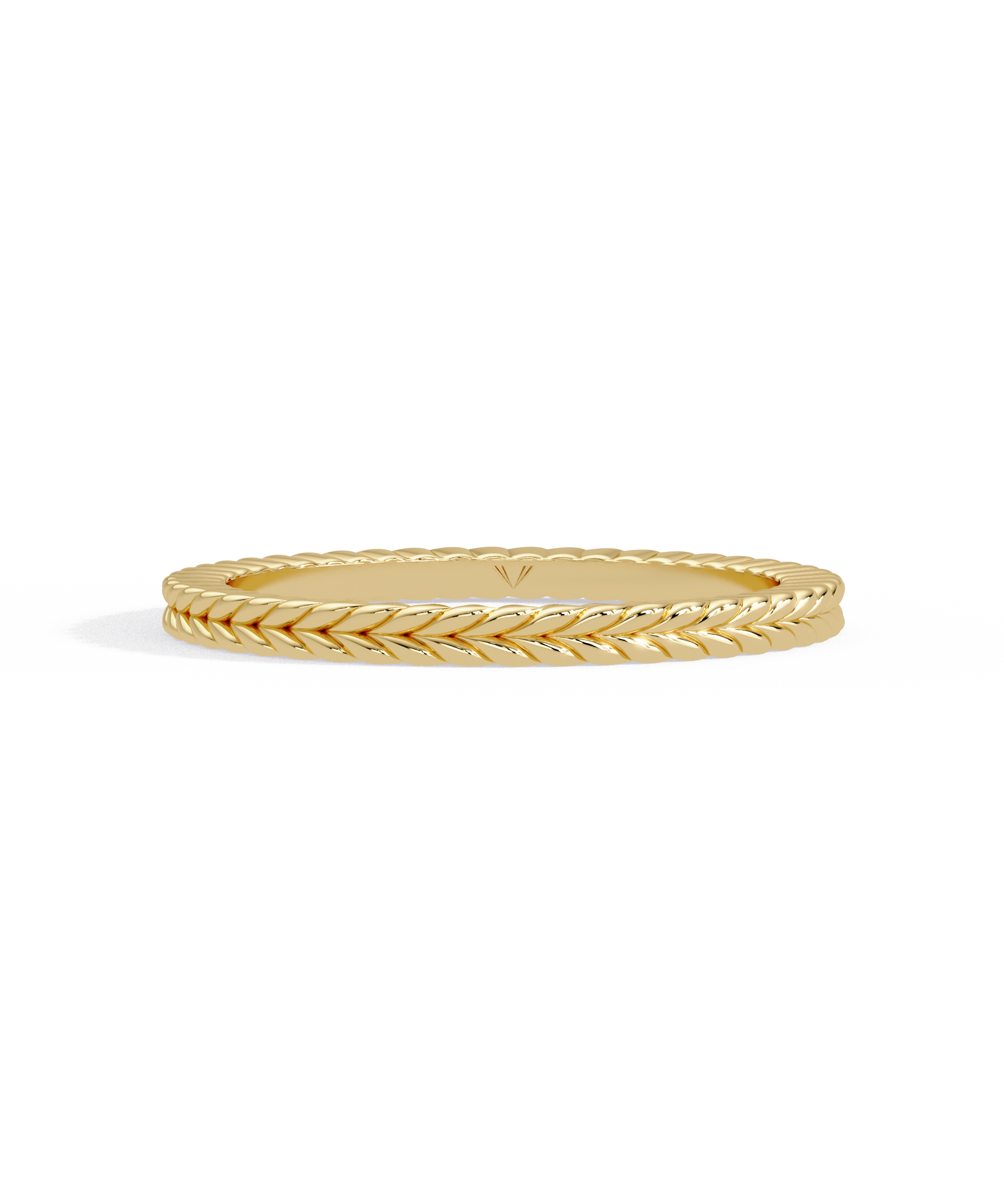 Hug Me Braided Band in 14k Gold