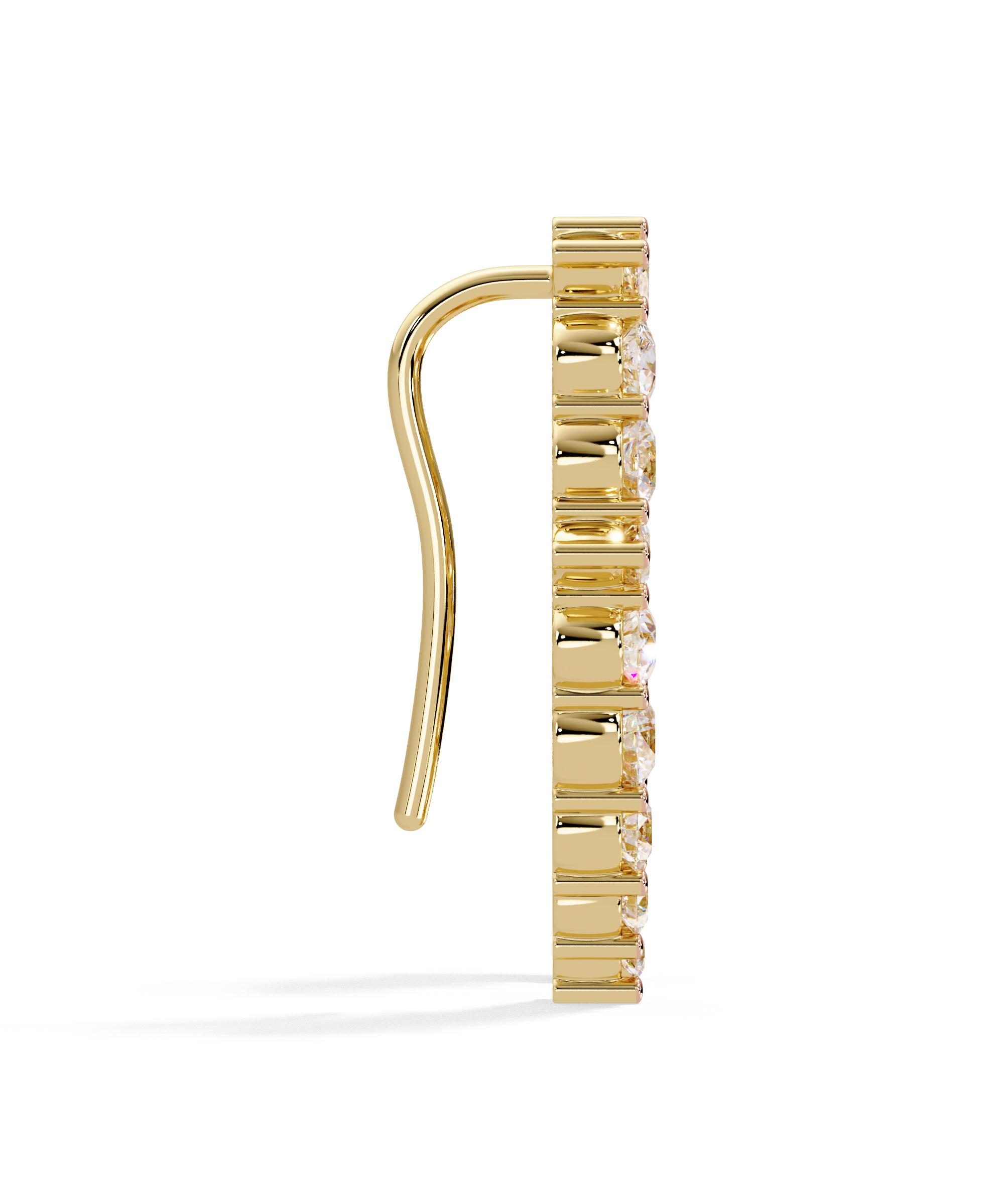 Unity Earrings in 14k Yellow Gold