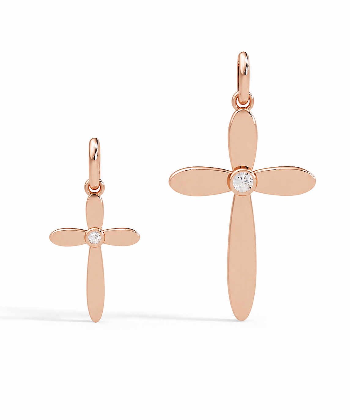 Daisy Cross Necklace