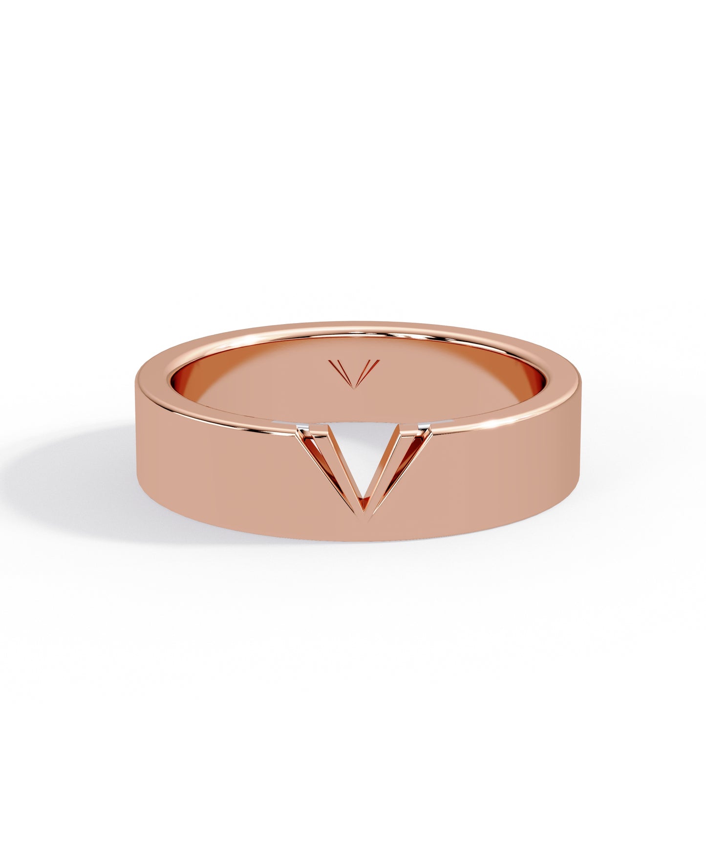 14k gold Vartie signature wedding band for Men