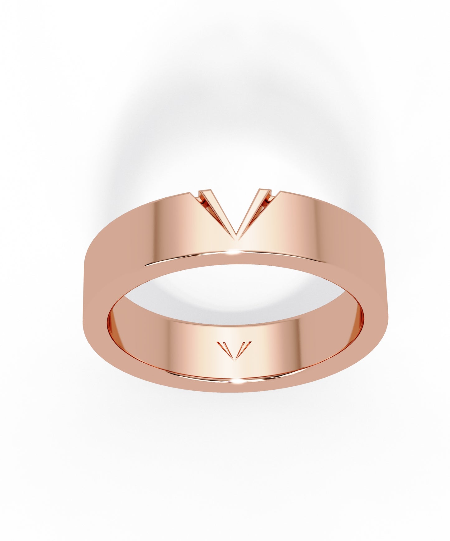 14k gold Vartie signature wedding band for Men