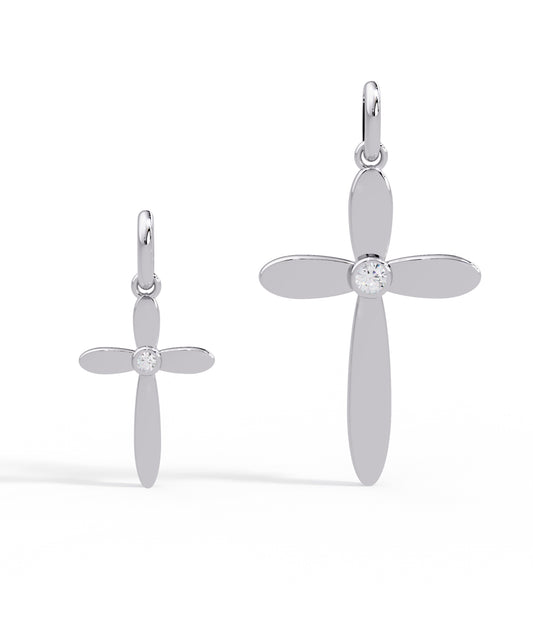 Daisy Cross Pendant