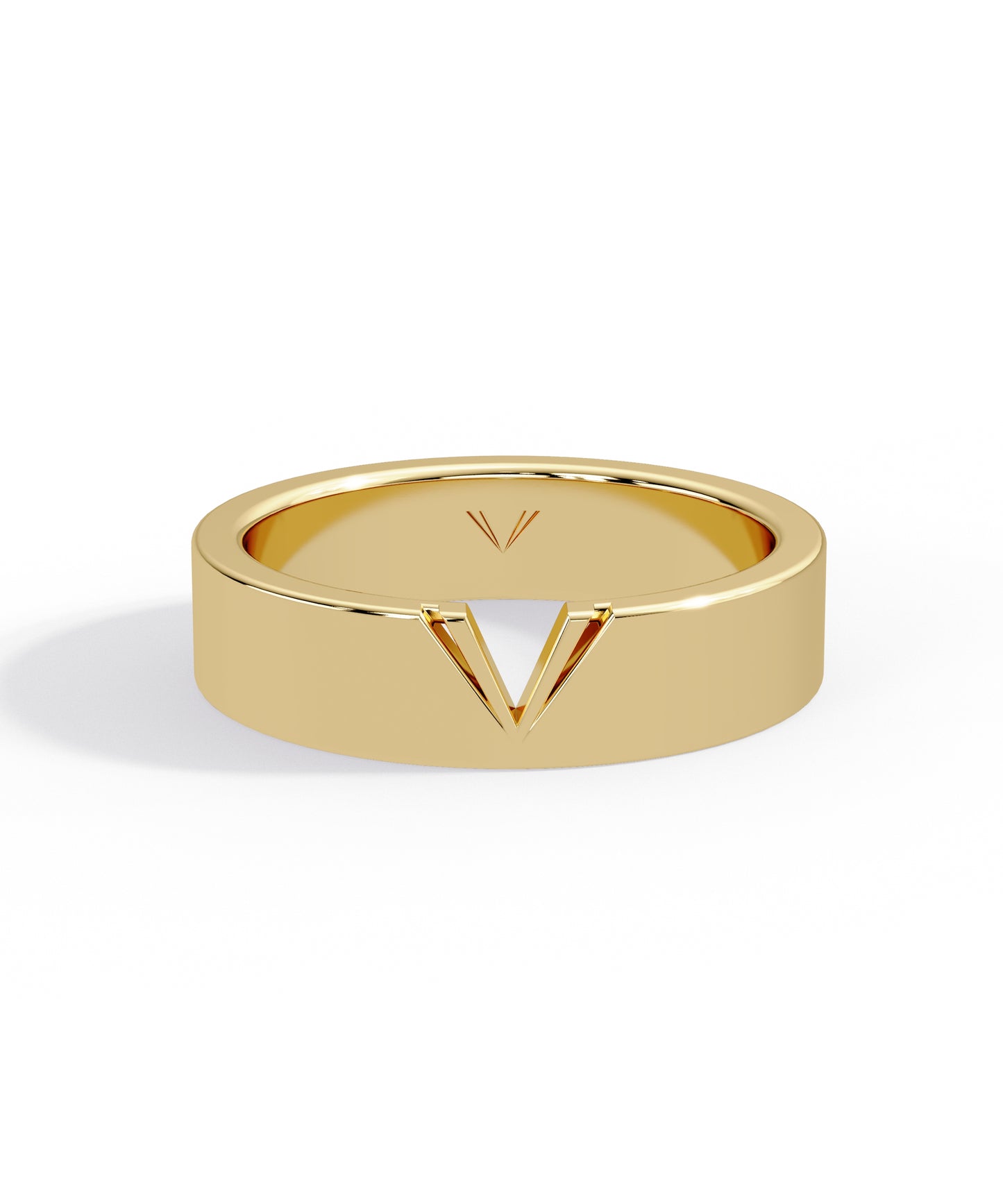 14k gold Vartie signature wedding band for Men