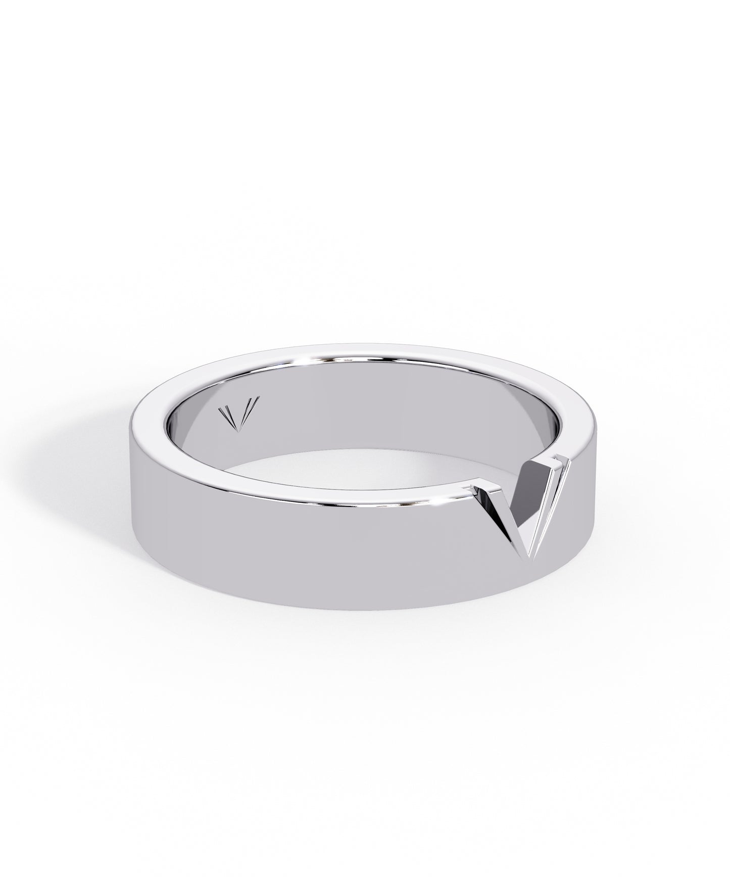 14k gold Vartie signature wedding band for Men