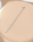 14k White Gold Alternating Unity Bracelet